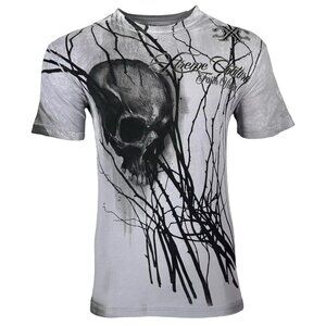 Xtreme Couture by Affliction Men's T-Shirt Varicosis Skulls Biker S-3XL  fashion